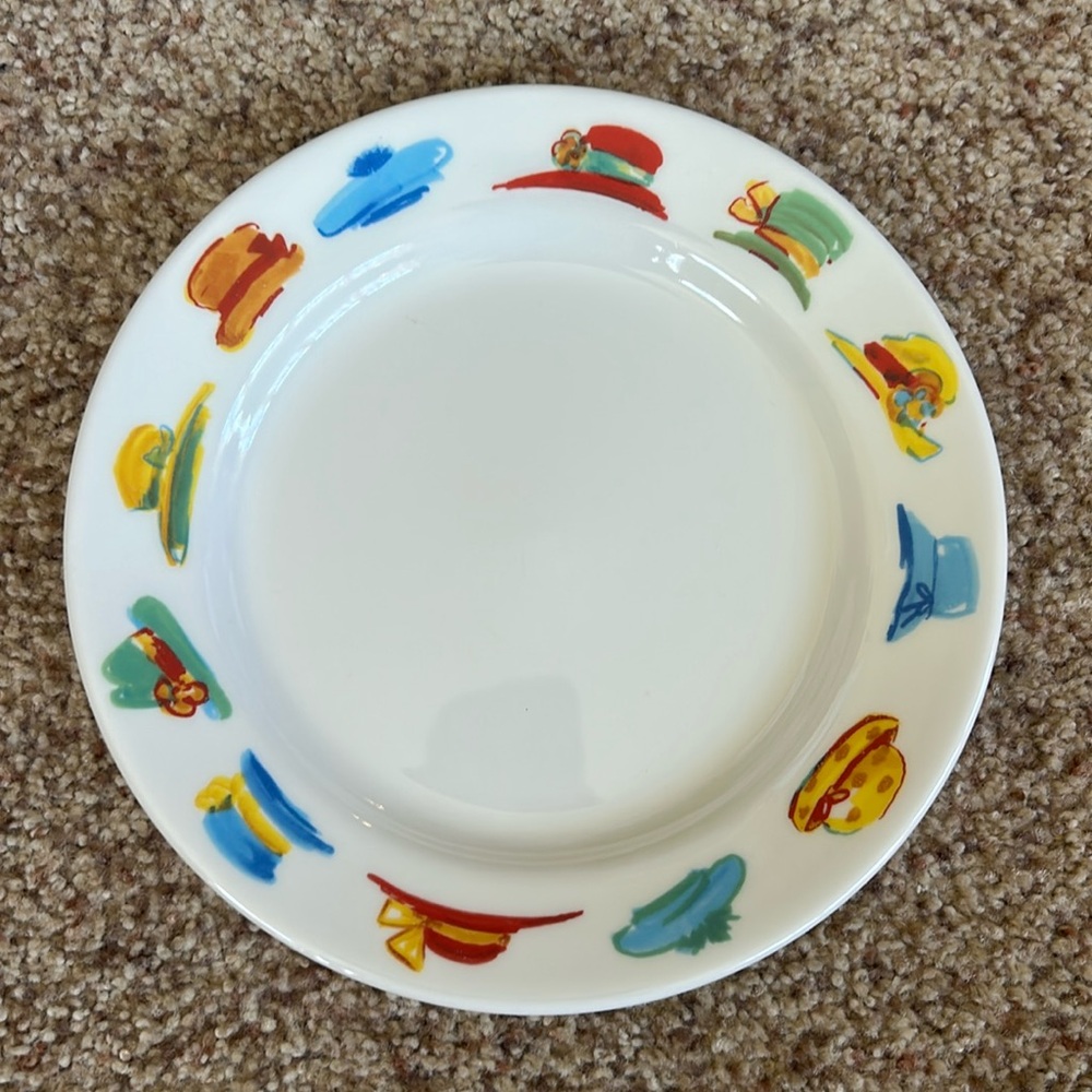 Homer Laughlin Cynthia Rowley for Fishs Eddy Ceramic 8.25 Salad Plate HTF